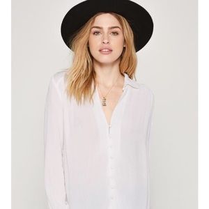 Amuse society quiet lights blouse top